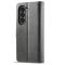 LC.IMEEKE LC.IMEEKE Galaxy Z Fold 5 Fodral Läder Grå