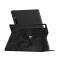  Galaxy Tab S9 Fodral Läder 360° Rotation Svart