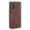 DG.MING DG.MING Samsung Galaxy S21 FE Fodral Retro Läder Brun