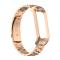  Samsung Galaxy Fit 2 Lyxigt Metallarmband Roséguld