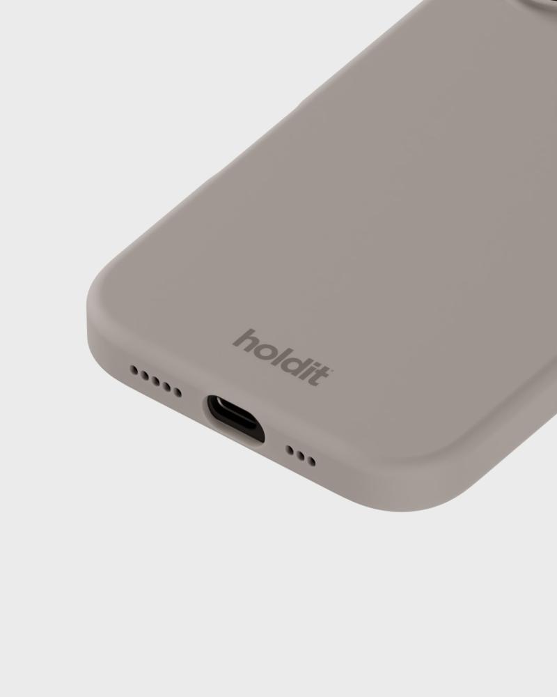 holdit holdit iPhone 16 Mobilskal Silikon Taupe
