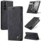 CASEME CASEME Galaxy S24 Plus Fodral Flip Retro Läder Svart
