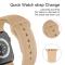 ColorPop Apple Watch 42/44/45/46/49 mm Silikon Armband (M/L) Valnöt
