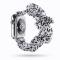  Scrunchie White Leopard Armband Apple Watch 42/41/40/38 mm