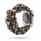  Scrunchie Leopard Armband Apple Watch 42/41/40/38 mm