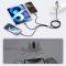 Tech-Protect Tech-Protect 1.2m 3in1 USB-C/Lightning/Micro USB Kabel Iron Grey