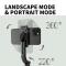  Bluetooth Selfiestick Tripod 113 cm Svart