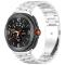  Galaxy Watch 8 46/44/40 mm Armband Rostfritt Stål Silver