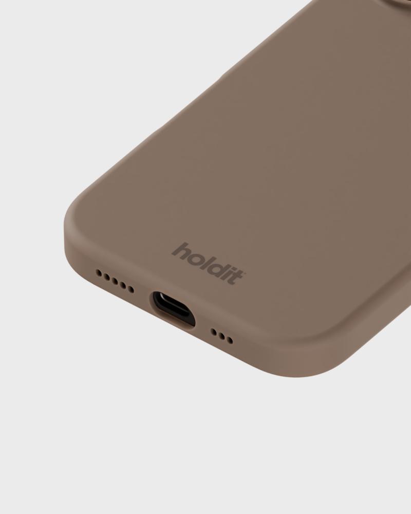 holdit holdit iPhone 16 Mobilskal Silikon Mocha Brown