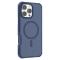  iPhone 16 Pro Max Skal MagSafe Shockproof Hybrid Blå