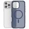  iPhone 16 Pro Max Skal MagSafe Shockproof Hybrid Blå
