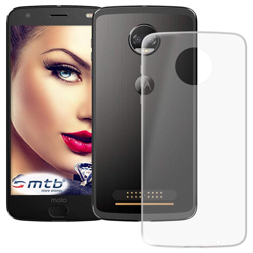  Motorola Moto Z2 Force - Transparent TPU Skal