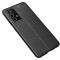  Samsung Galaxy A52 / A52s - Litchi Textur Skal - Svart