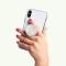 PopSockets PopSockets Avtagbart Grip med Ställfunktion Clear