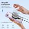 DUX DUCIS DUX DUCIS iPhone 17e/16e Fodral MagSafe Skin X Pro Lila/Rosa