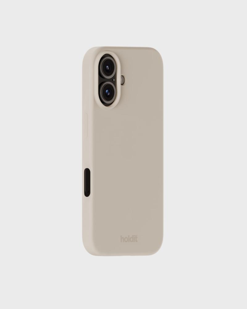 holdit holdit iPhone 16 Mobilskal Silikon Ljus Beige