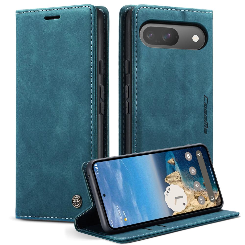 CASEME CASEME Google Pixel 10/10 Pro / 9/9 Pro Fodral Flip Retro Läder