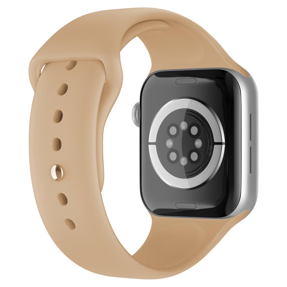 ColorPop Apple Watch 42/44/45/46/49 mm Silikon Armband (S/M) Valnöt