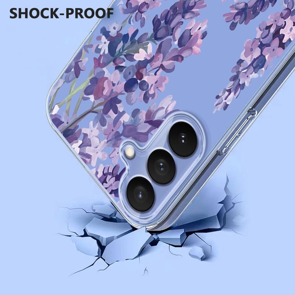 Samsung Galaxy S26 Skal Med Tryck Blommor