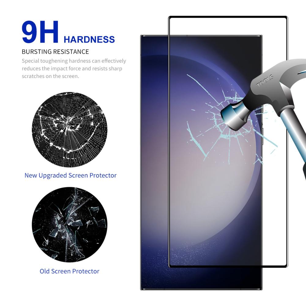 ENKAY ENKAY Galaxy S26 Ultra 2-PACK Skärmskydd Heltäckande Härdat Glas