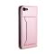  iPhone 7/8/SE Fodral Skin Feel Kortfack Roséguld