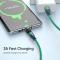 ENKAY ENKAY 1 m 2in1 PD 60W USB-C - Lightning/USB-C 360° Magnetkabel