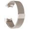  Milanese Loop Metall Armband Fitbit Charge 4/3 Champagne Guld