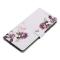  Xiaomi 17 Fodral Läder Blommor Rosa