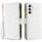 BINFEN BINFEN Galaxy S23 FE Fodral Diamond Multifunktionell Vit