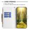 BINFEN BINFEN Galaxy S23 FE Fodral Diamond Multifunktionell Vit