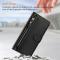  Honor Magic7 Lite Fodral Multifunktionellt Läder Svart