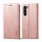 LC.IMEEKE LC.IMEEKE Galaxy S24 Plus Fodral Flip Läder Roséguld