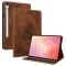  Samsung Galaxy Tab S11 Fodral Butterfly Flower Brun