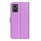  Xiaomi Redmi 10 5G Fodral Litchi Läder Lila