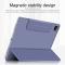  iPad Pro 12.9 (2018/2020/2021) - Solid Tri-Fold Fodral - Lila