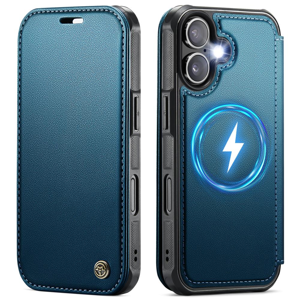 CASEME CASEME iPhone 17 Skal RFID Plånbok Blå