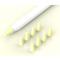  8-PACK Apple Pencil 1/2/Pro Spetsskydd / Tip Cover Gul