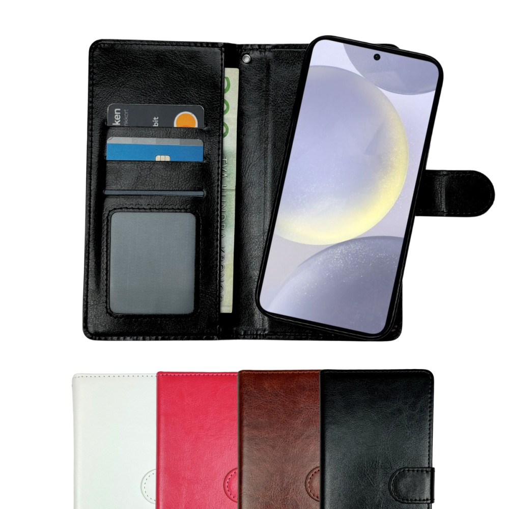  Samsung Galaxy S25 Ultra Fodral / Magnet Skal 2in1 - Välj Färg!