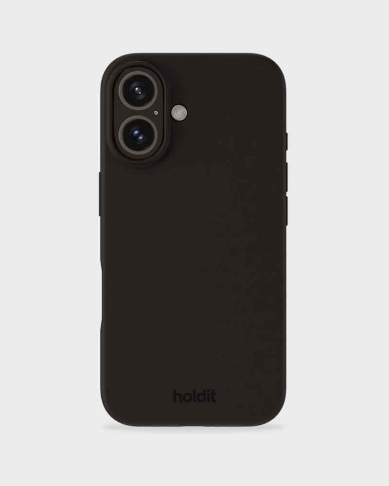 holdit holdit iPhone 16 Plus Mobilskal Silikon Svart