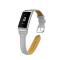  Äkta Läder Armband Fitbit Charge 4/3 Grå