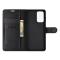  Samsung Galaxy A52 / A52s - Litchi Textur Fodral - Svart