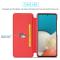 LC.IMEEKE LC.IMEEKE Samsung Galaxy A53 5G Fodral Retro Flip Röd