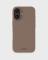 holdit holdit iPhone 16 Plus Mobilskal Silikon Mocha Brown