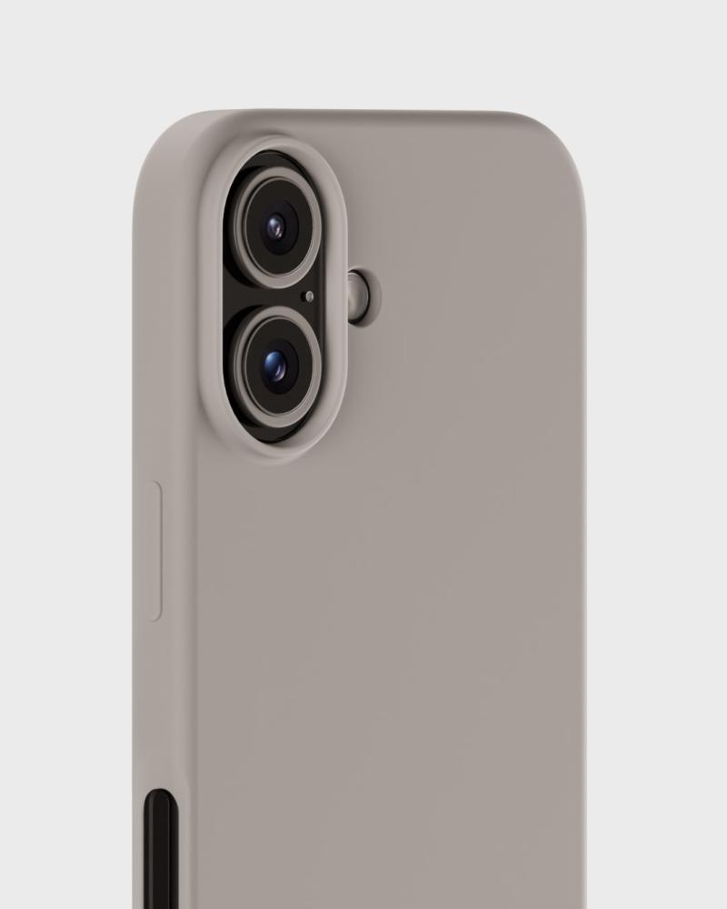 holdit holdit iPhone 16 Plus Mobilskal Silikon Taupe