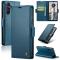 CASEME CASEME Samsung Galaxy A16 Fodral Läder RFID Blå
