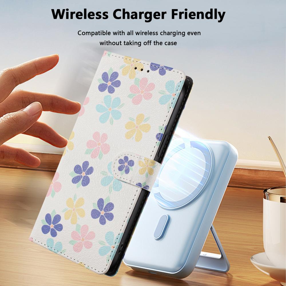 Samsung Galaxy S26 Fodral Med Tryck Blommor