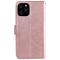  iPhone 12 Pro Max - Mandala Läder Fodral - Roséguld