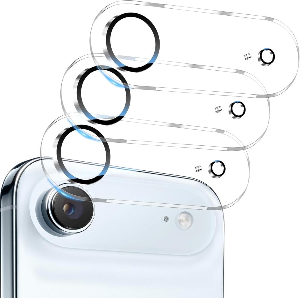 3-Pack iPhone Air Linsskydd I Härdat Glas