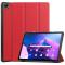  Lenovo Tab M10 Plus Gen 3 Fodral Tri-Fold Röd