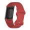  Fitbit Charge 6 / 5 Armband TPU (L) Röd